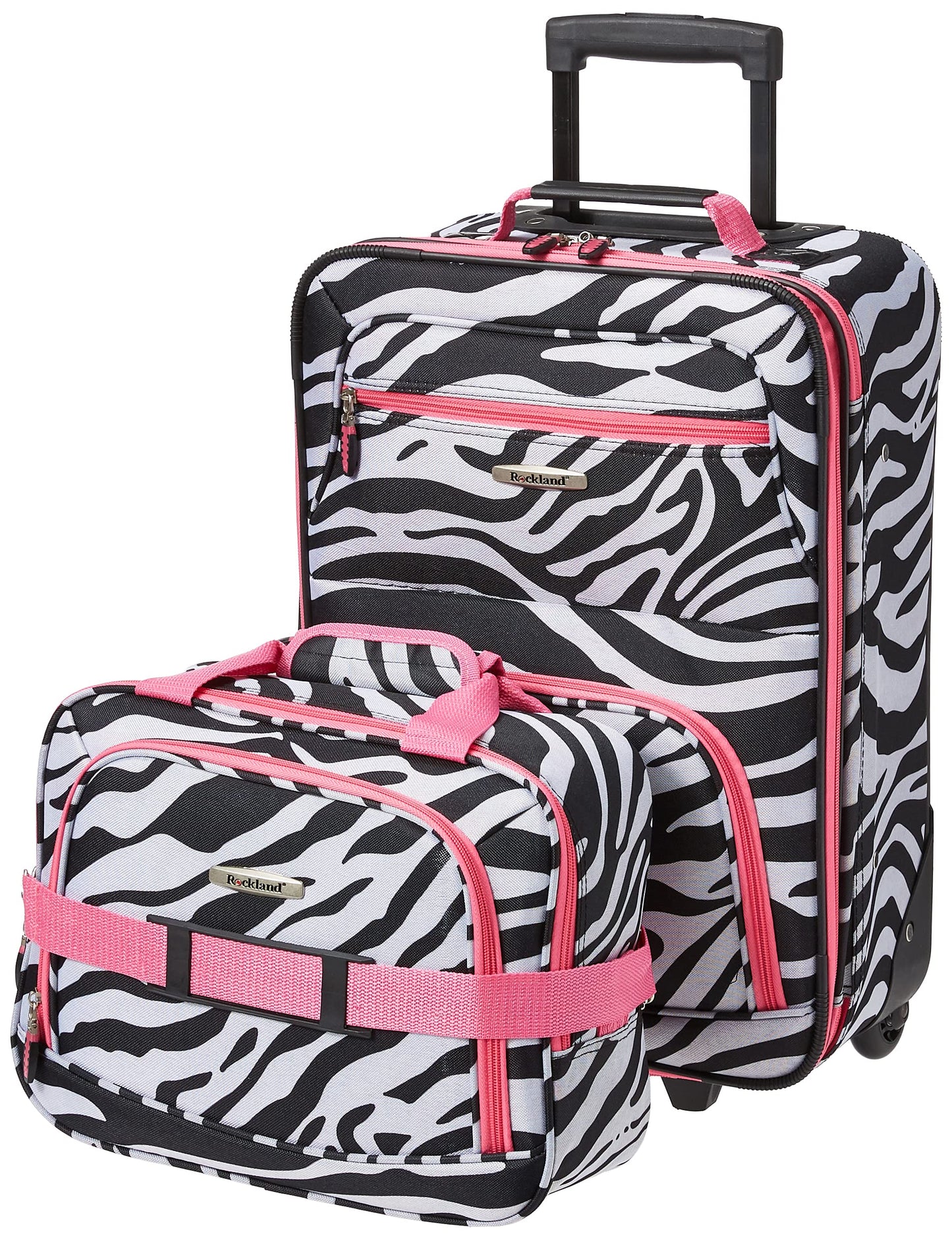 Rockland Expandable Dot Luggage Set - 2 Piece