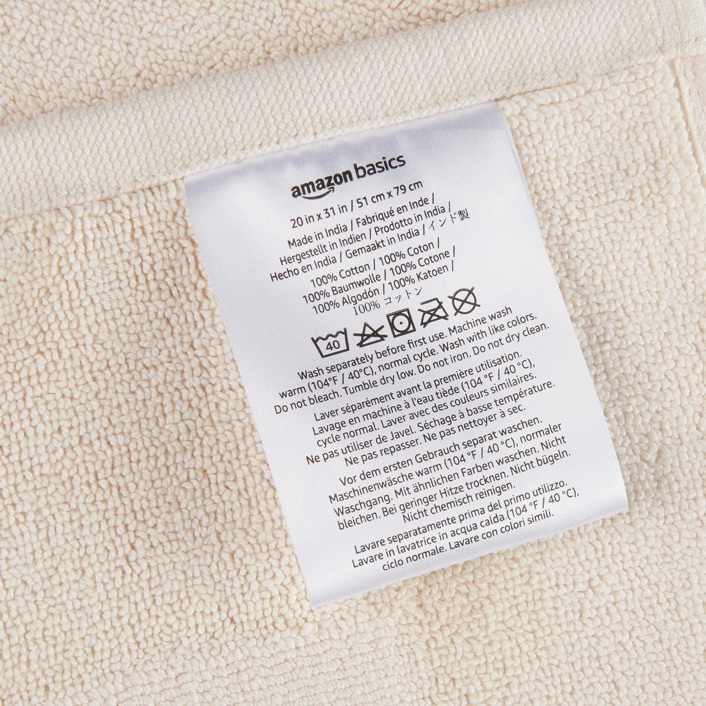 Soft Silver Banded Bath Rug Mat