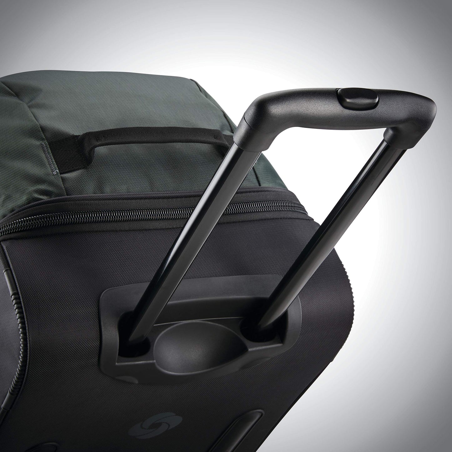 Andante 2 Rolling Duffel - 22 Sleek Black Travel Bag