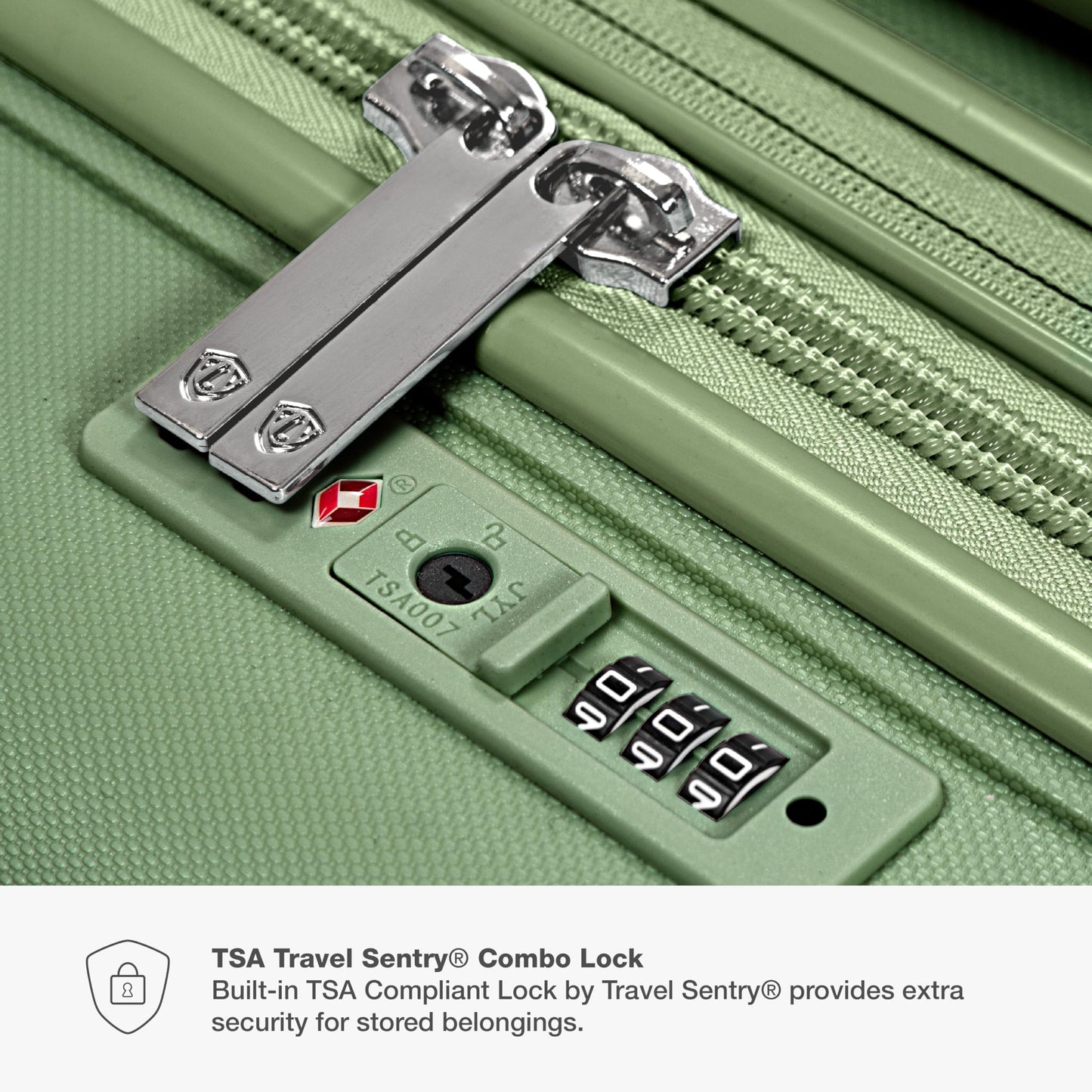 Traveler's Choice Indestructible 22 Spinner Carry-on