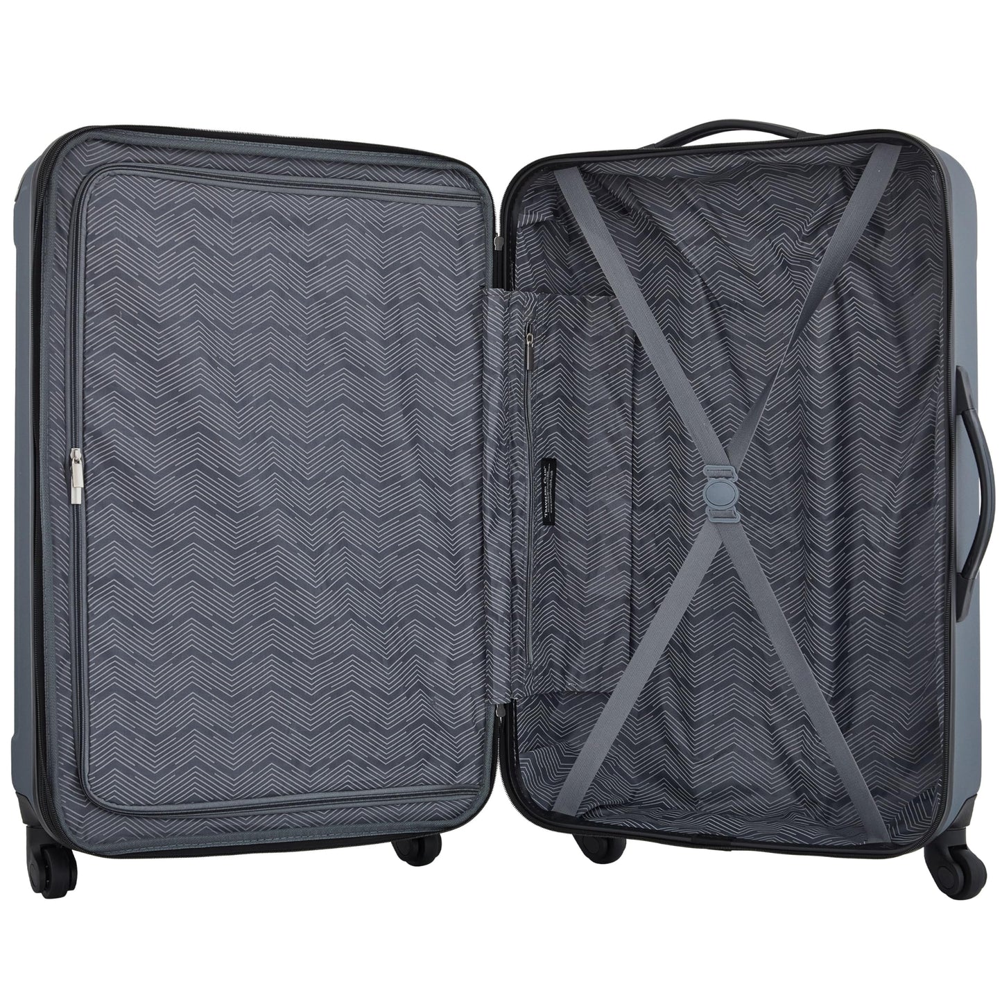 Rose Gold Hardside Luggage Set - 4-Piece Travel Kit