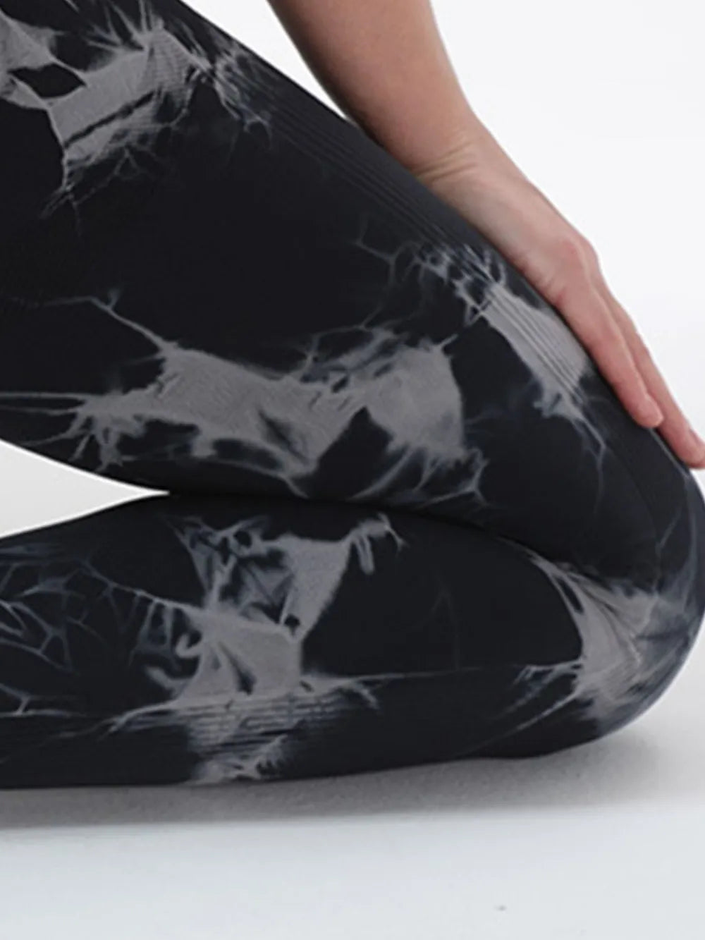 Tie-Dye High Waist Active Leggings - Premium Leggings from Trendsi - Just $41.40! Shop now at Handbags Specialist Headquarter