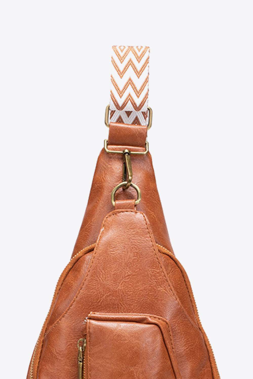 All The Feels PU Leather Sling Bag - Premium Crossbody Bag from Trendsi - Just $38.99! Shop now at Handbags Specialist Headquarter