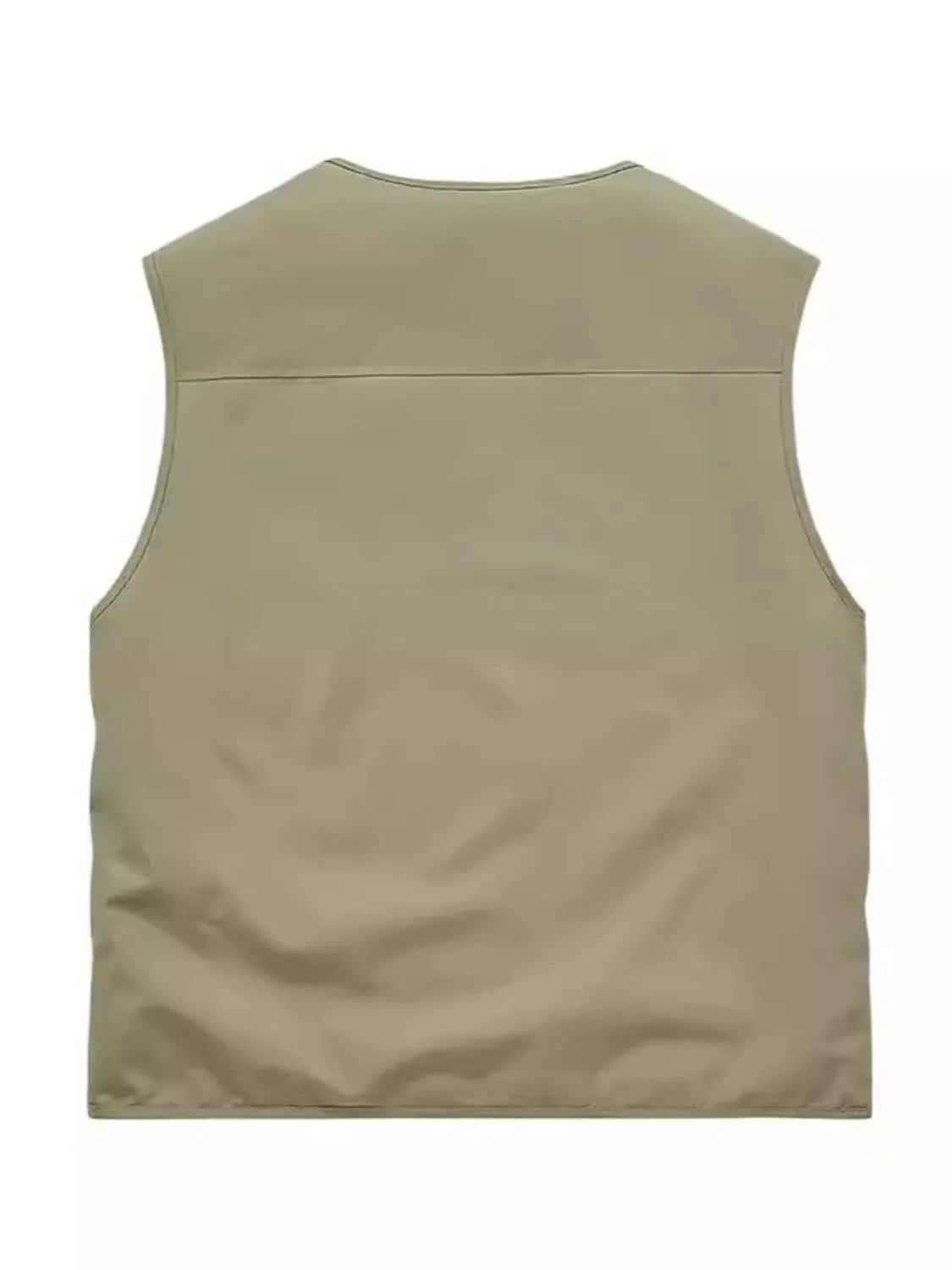 Men's Full Size Zip Up Vest Plus Size - Premium Men's Zip Up Vest from Trendsi - Just $70.62! Shop now at Handbags Specialist Headquarter