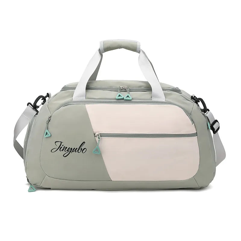 Contrast Nylon Travel Bag - Premium travel-bag from Trendsi - Just $44.99! Shop now at Handbags Specialist Headquarter