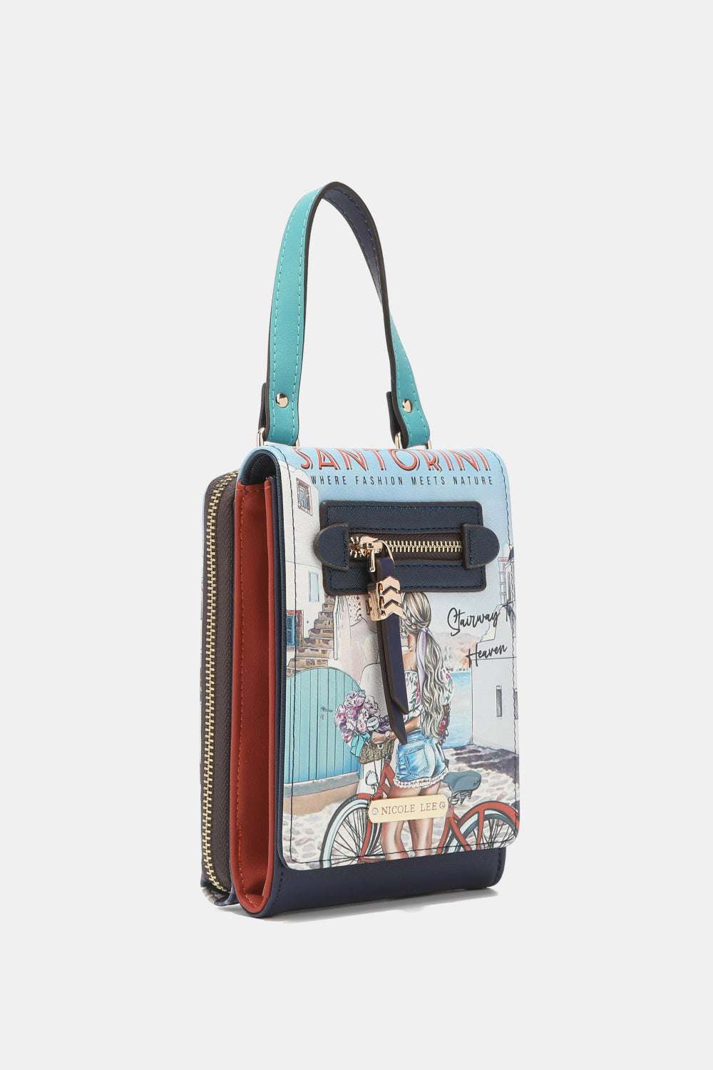 Nicole Lee USA Small Crossbody Wallet - Premium Wallet from Trendsi - Just $47.99! Shop now at Handbags Specialist Headquarter