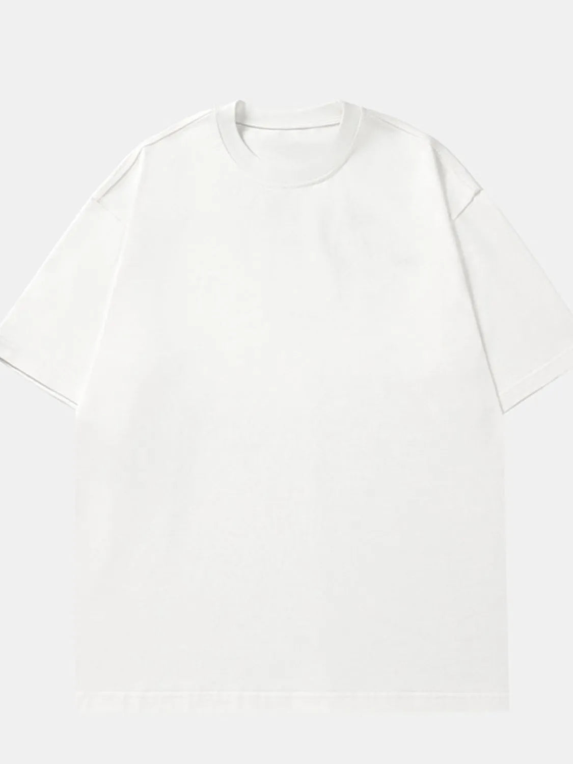 Men's Plus Size Round Neck Half Sleeve T-Shirt - Premium Men's T Shirt from Trendsi - Just $22.60! Shop now at Handbags Specialist Headquarter