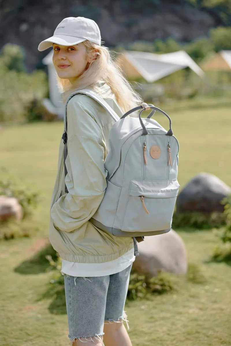 Himawari Waterproof Backpack Bag with Multilayer Pockets - Premium Backpack Bags from Trendsi - Just $41.99! Shop now at Handbags Specialist Headquarter