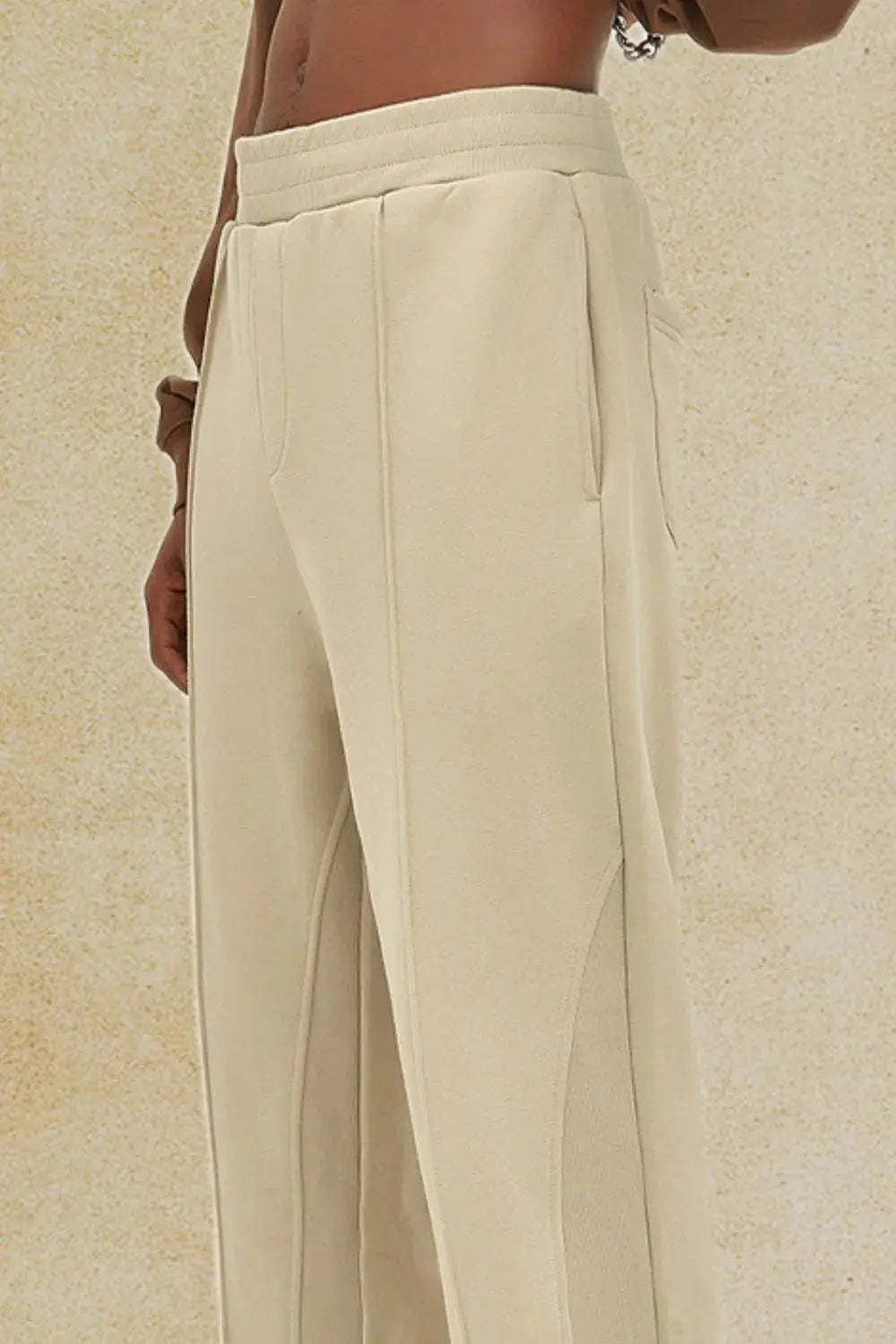 Men's Elastic Waist Pants.