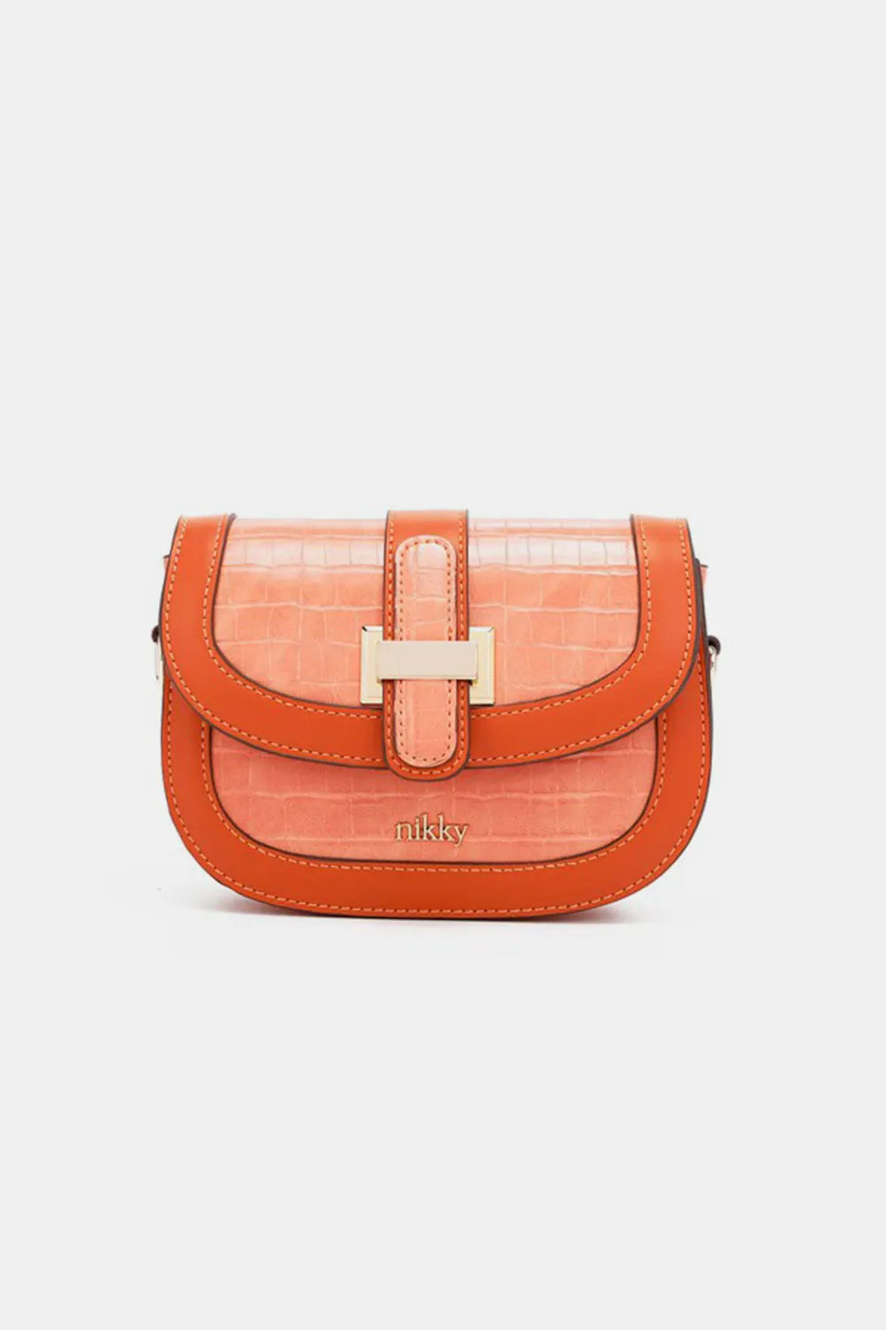 Nicole Lee USA Croc Embossed Crossbody Bag - Premium Crossbody Bag from Trendsi - Just $24.99! Shop now at Handbags Specialist Headquarter