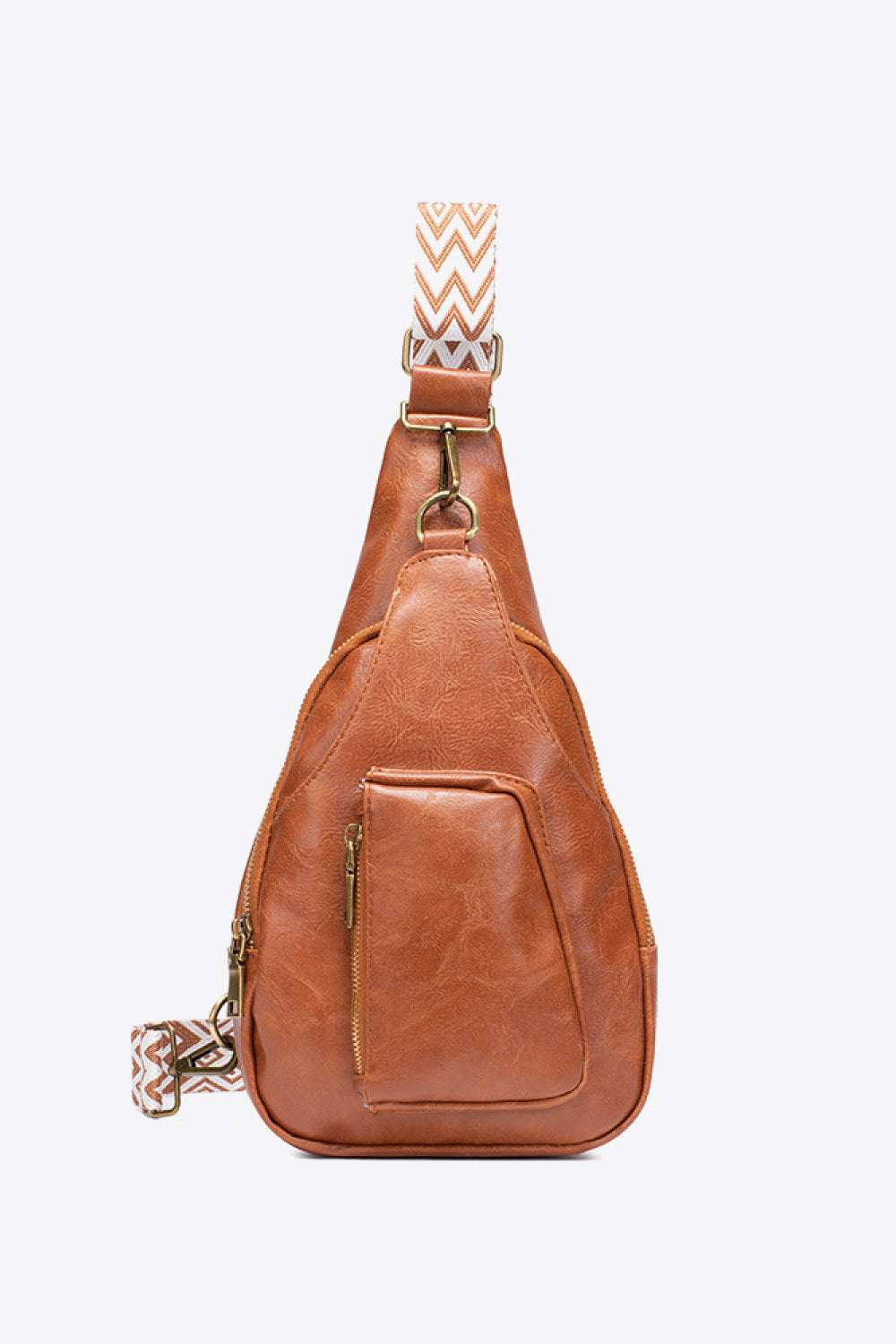 All The Feels PU Leather Sling Bag - Premium Crossbody Bag from Trendsi - Just $38.99! Shop now at Handbags Specialist Headquarter