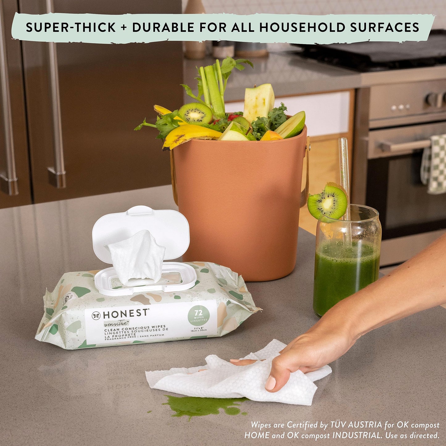 EcoGentle Multi-Use Wipes for Sensitive Skin