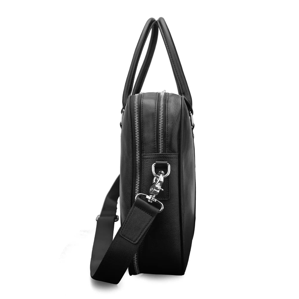 Factory Direct Sale Business Bag Leather Handbag Shoulder Bag Genuine Leather Briefcase Laptop Bag for Men Customization - Premium from Handbags Specialist Headquarter - Just $121.99! Shop now at Handbags Specialist Headquarter