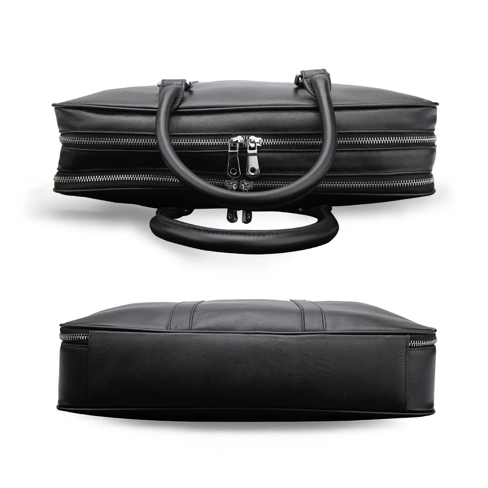 Factory Direct Sale Business Bag Leather Handbag Shoulder Bag Genuine Leather Briefcase Laptop Bag for Men Customization - Premium from Handbags Specialist Headquarter - Just $121.99! Shop now at Handbags Specialist Headquarter