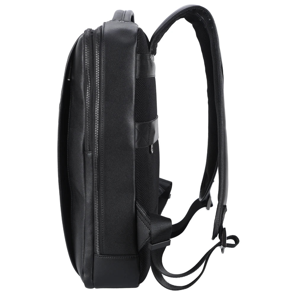 New Design Fashion Business Style Cowhide Computer Backpack Leather Stylish Laptop Bag High Quantity Leather Back Pack - Premium Backpack Bags from Handbags Specialist Headquarter - Just $165.99! Shop now at Handbags Specialist Headquarter