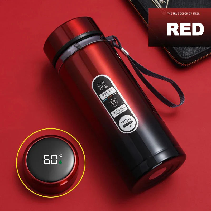500ml–1L Stainless Steel Thermos Bottle – LED Temperature Display Vacuum Flask - Premium Water Bottles from Shop1104693174 Store - Just $23.99! Shop now at Handbags Specialist Headquarter