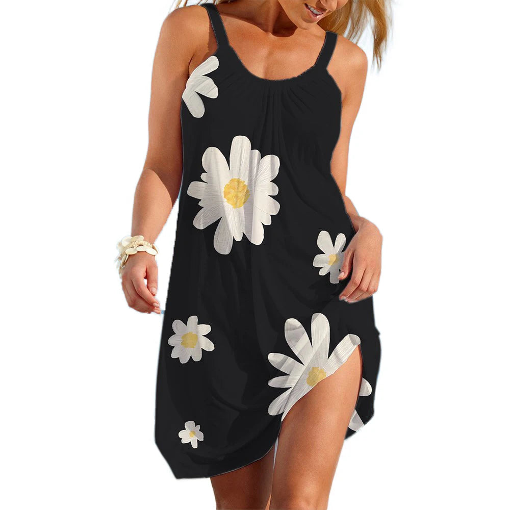 Women's Slip Dress Heart Shape Casual Beach Clothes Summer Woman Seaside Skirt Streetwear Lady Soft Dresses Sleevesless Tops - Premium from Shop1103877602 Store - Just $25.99! Shop now at Handbags Specialist Headquarter