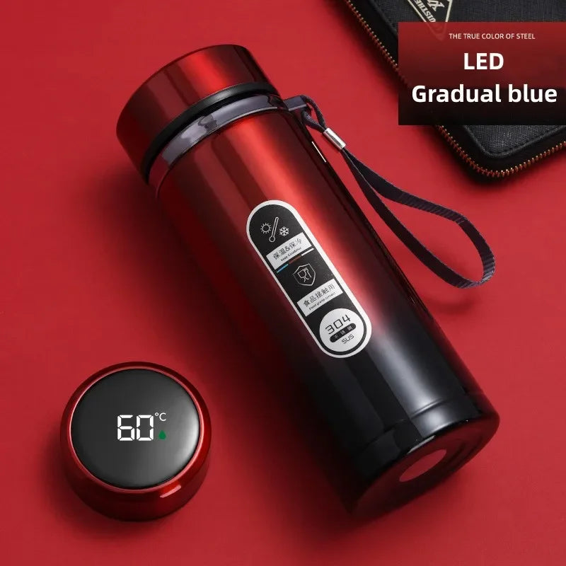 500ml–1L Stainless Steel Thermos Bottle – LED Temperature Display Vacuum Flask - Premium Water Bottles from Shop1104693174 Store - Just $23.99! Shop now at Handbags Specialist Headquarter