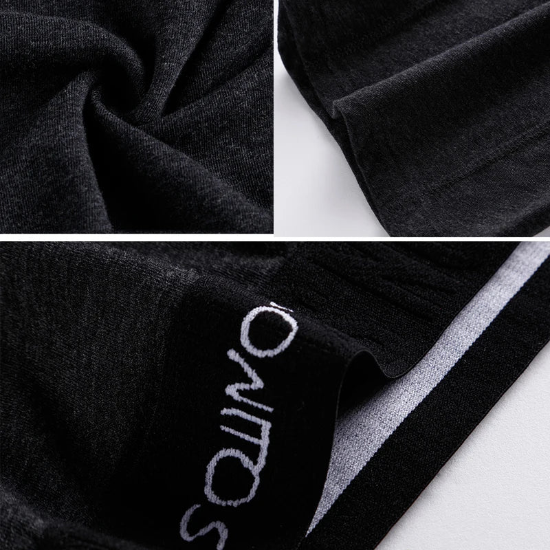 4pcs long boxers for men underwear plus size Men's panties sexy long leg underpants cotton Mens boxer shorts fashion male Trunk - Premium Men's underwear from eprolo - Just $46.95! Shop now at Handbags Specialist Headquarter