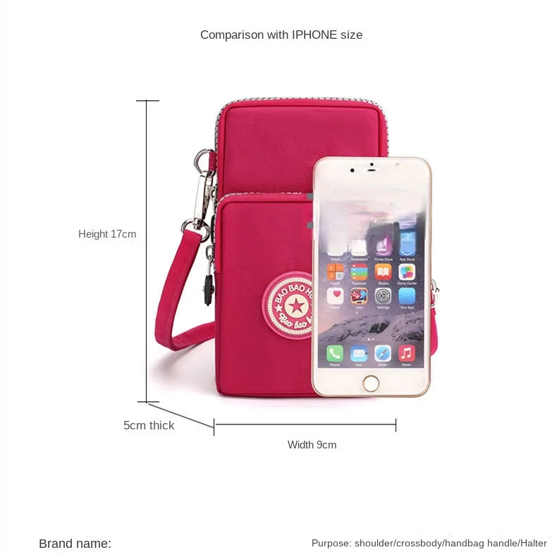 Retro Sports Shoulder Phone Wallet - Premium Wallet from TianTian Store - Just $39.99! Shop now at Handbags Specialist Headquarter