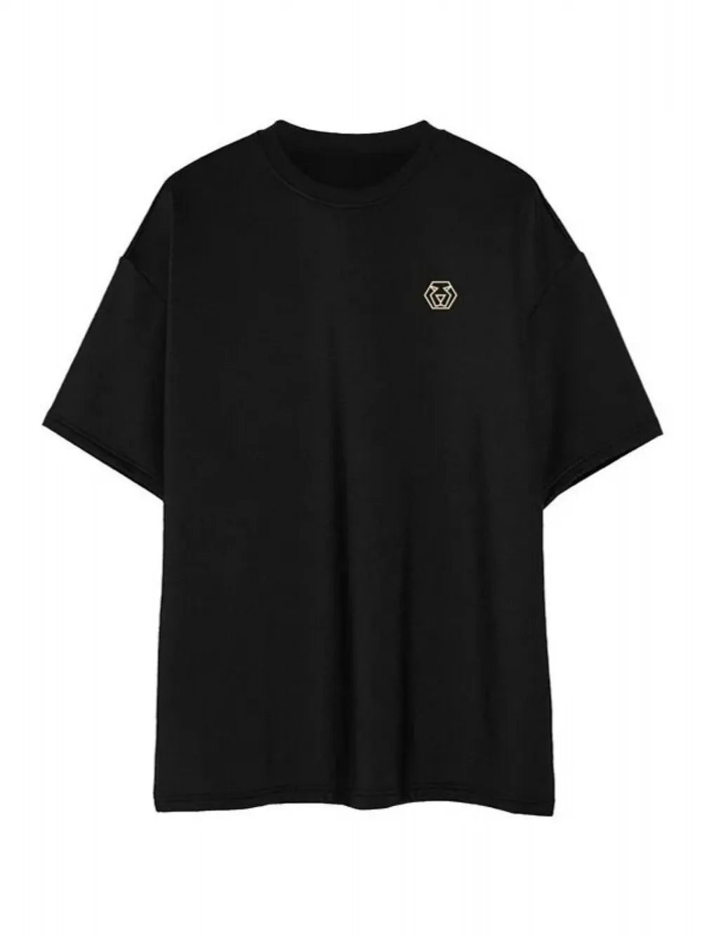 Men's Plus Size Round Neck Half Sleeve T-Shirt - Premium Men's T Shirt from Trendsi - Just $22.84! Shop now at Handbags Specialist Headquarter