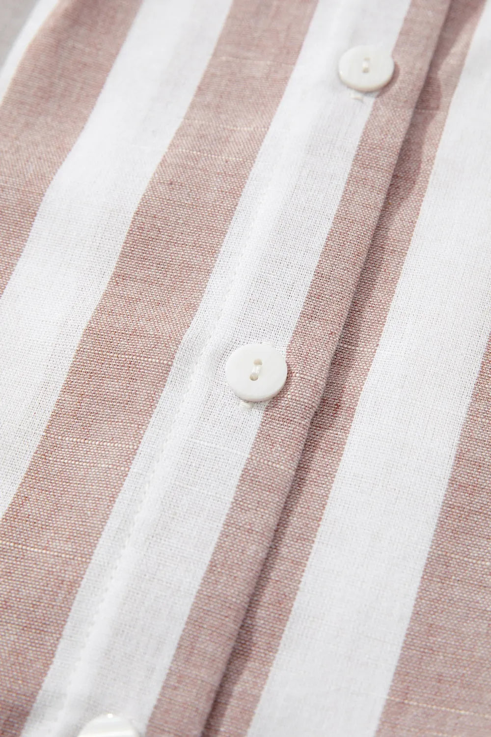 Stripe Button Down Sleeveless Shirt - Premium Women's Down Shirt Tops from Trendsi - Just $17.84! Shop now at Handbags Specialist Headquarter