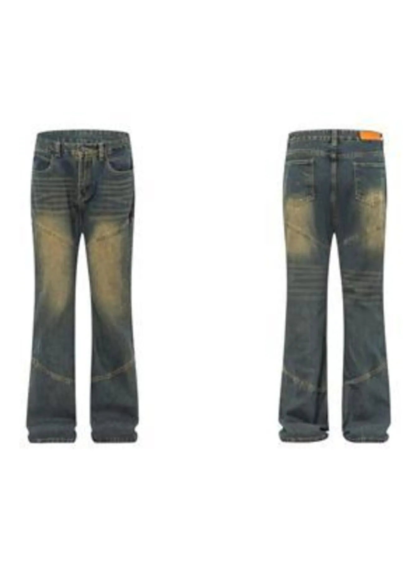 Men's Full Size Vintage Wash Bootcut Denim Jeans Plus Size - Premium Women / Jeans & Denim from Trendsi - Just $73.99! Shop now at Handbags Specialist Headquarter
