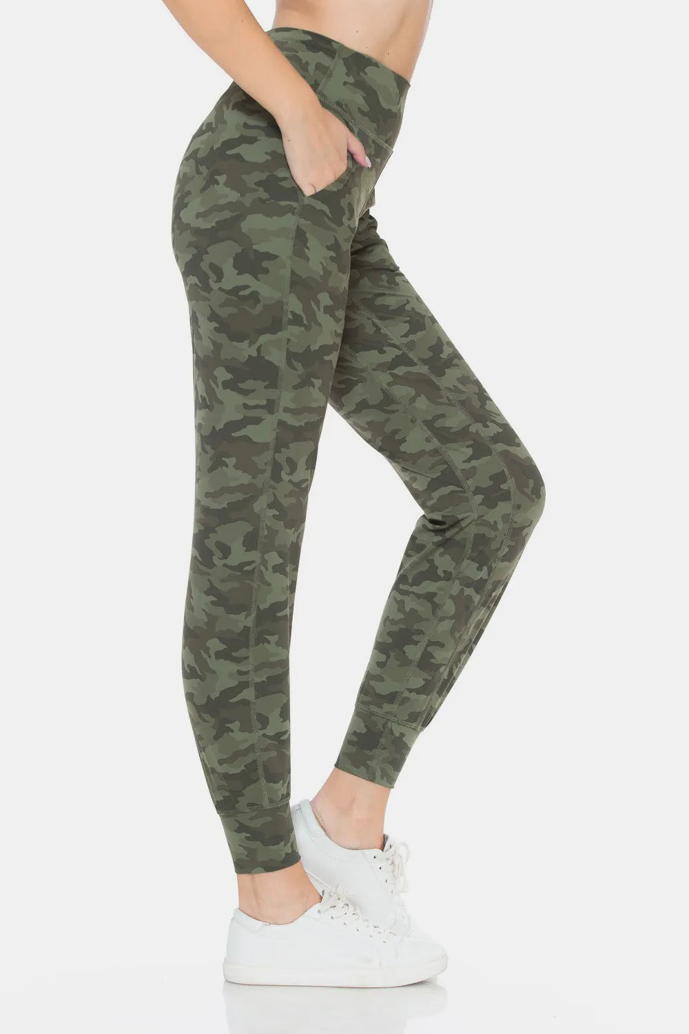Leggings Depot Camouflage High Waist Leggings - Premium Leggings from Trendsi - Just $45.03! Shop now at Handbags Specialist Headquarter