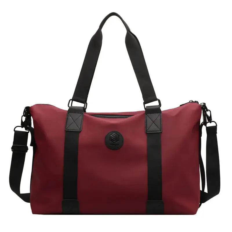 Oxford Cloth Travel Handbag.