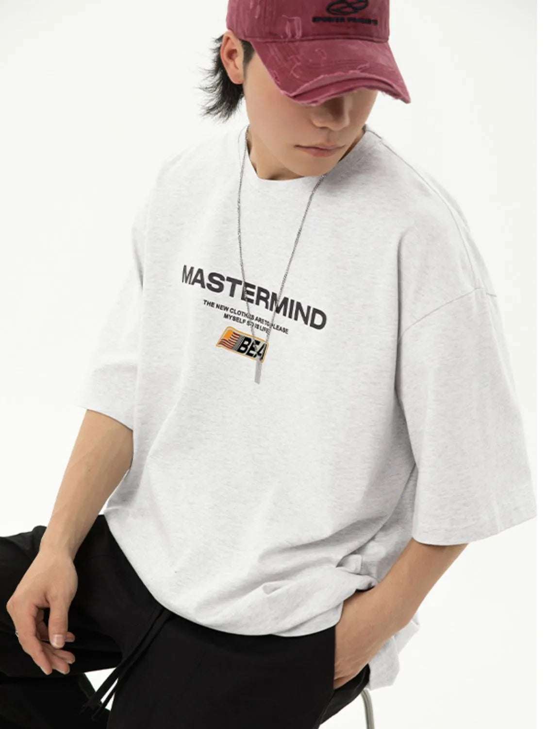 Men's Full Size Round Neck Half Sleeve T-Shirt Plus Size - Premium Men's T Shirt from Trendsi - Just $26.12! Shop now at Handbags Specialist Headquarter