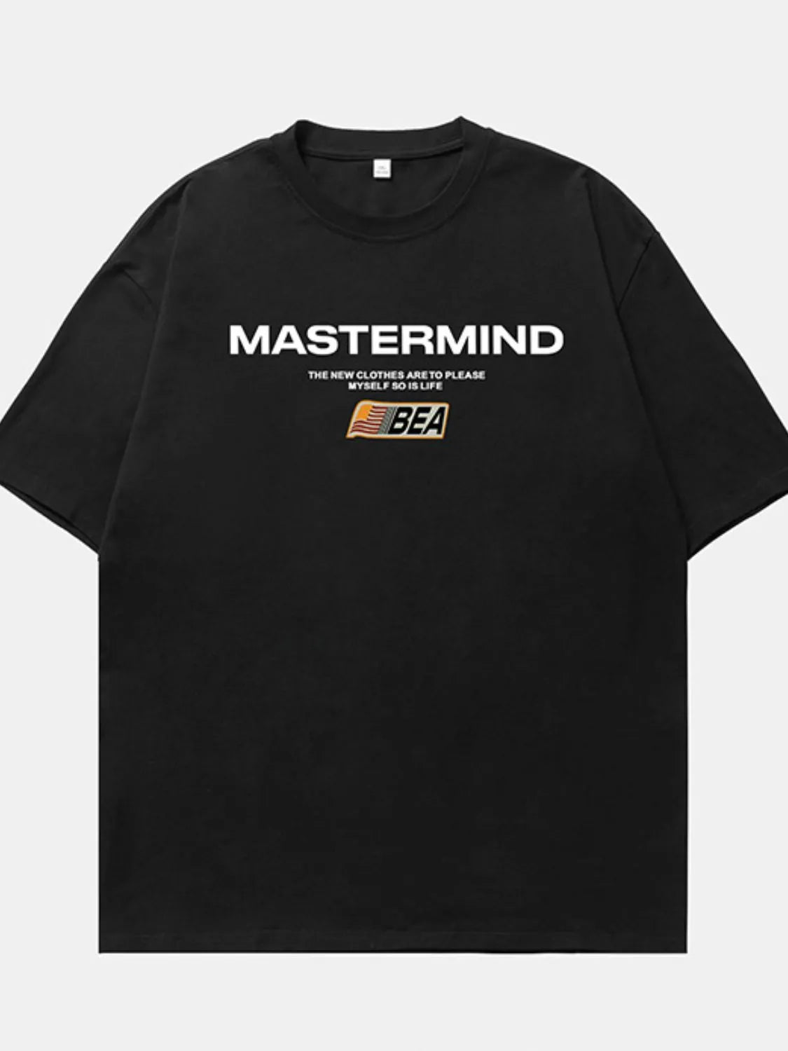 Men's Full Size Round Neck Half Sleeve T-Shirt Plus Size - Premium Men's T Shirt from Trendsi - Just $26.12! Shop now at Handbags Specialist Headquarter
