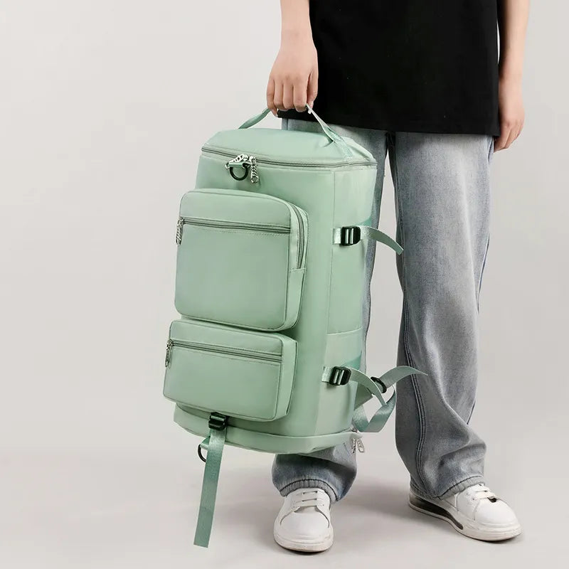 Multi Pocket Travel Backpack Bag - Premium travel-bag from Trendsi - Just $44.99! Shop now at Handbags Specialist Headquarter