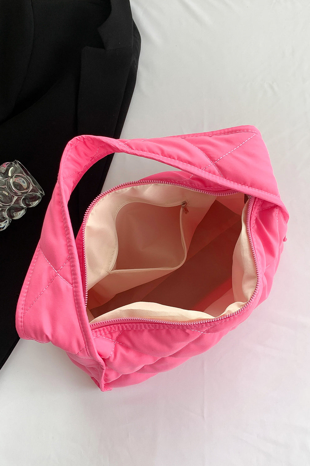 Nylon Shoulder Bag - Premium Tote Bag from Trendsi - Just $39.99! Shop now at Handbags Specialist Headquarter