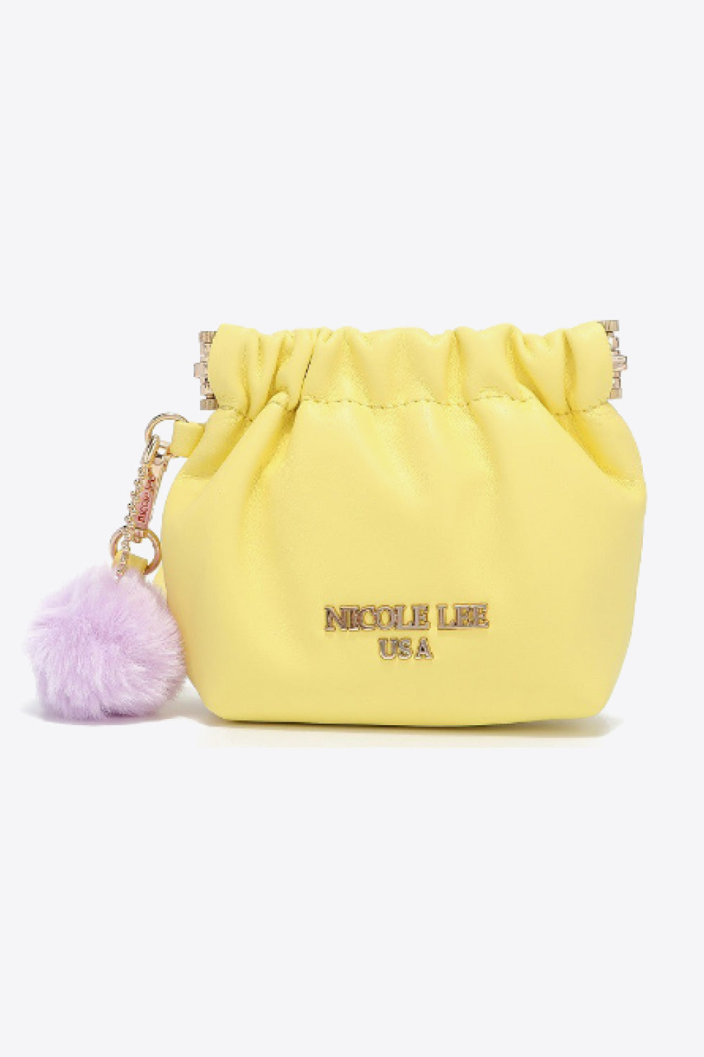 Nicole Lee USA Faux Leather Pouch - Premium Handbags from Trendsi - Just $22.99! Shop now at Handbags Specialist Headquarter