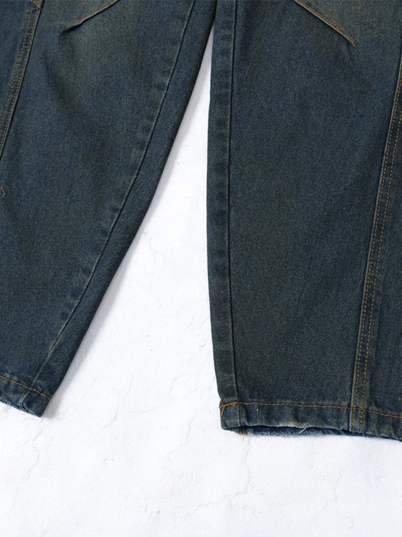 Men's Wide Leg Balloon Denim Jeans - Premium Women / Jeans & Denim from Trendsi - Just $86.99! Shop now at Handbags Specialist Headquarter