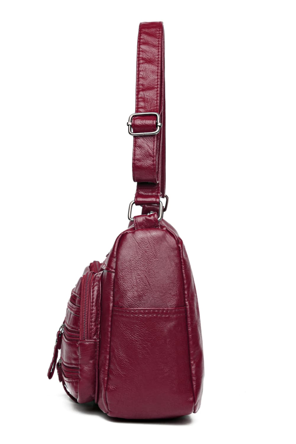 Stylish Multi-Pocket PU Leather Crossbody Bag - Premium Handbags from Trendsi - Just $26.99! Shop now at Handbags Specialist Headquarter