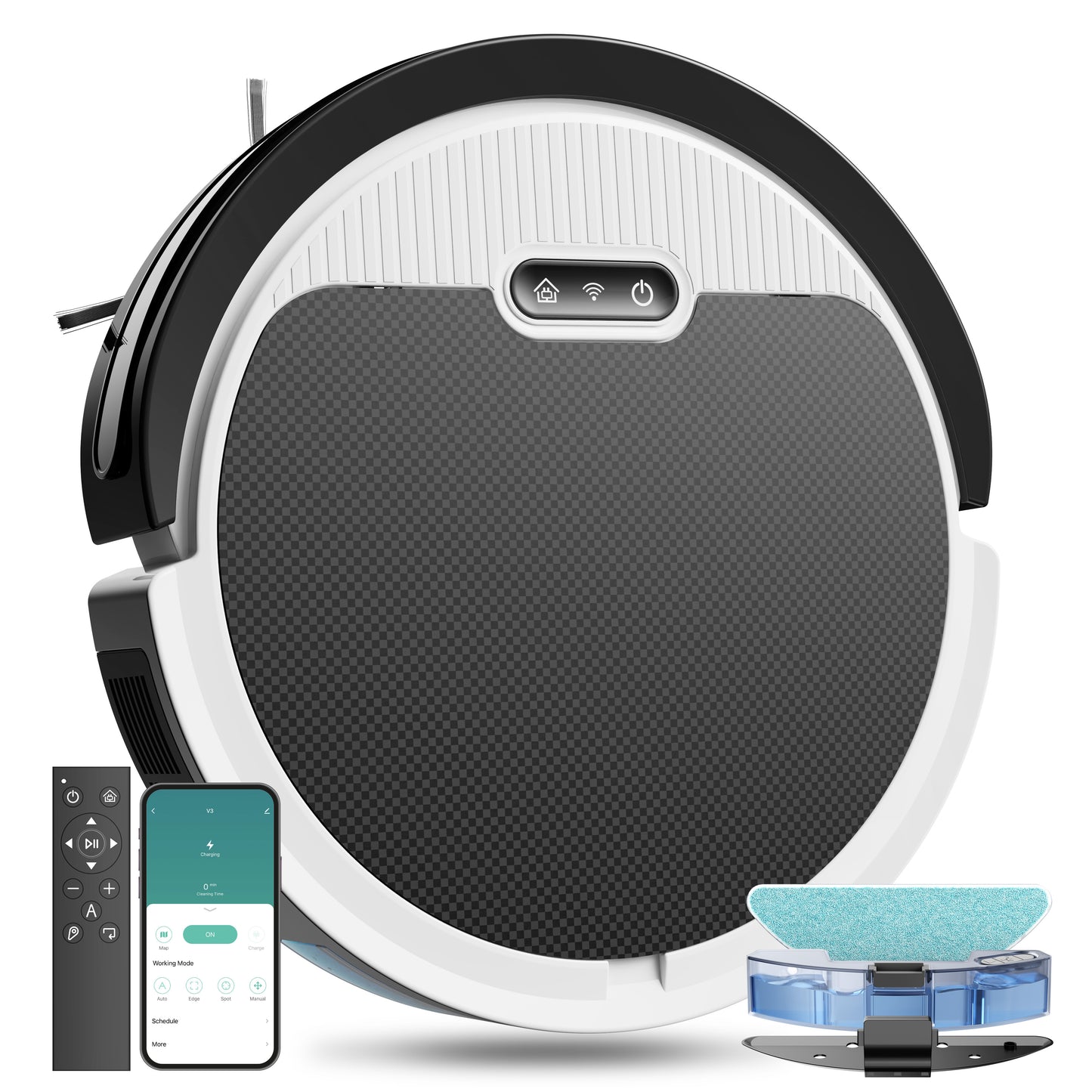 PetPro CleanBot: 3-in-1 Vacuum & Mop Master
