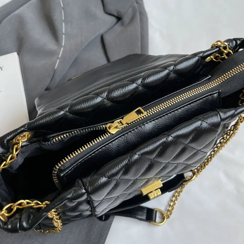 PU Leather Shoulder Bag - Premium handbags from Trendsi - Just $40.99! Shop now at Handbags Specialist Headquarter