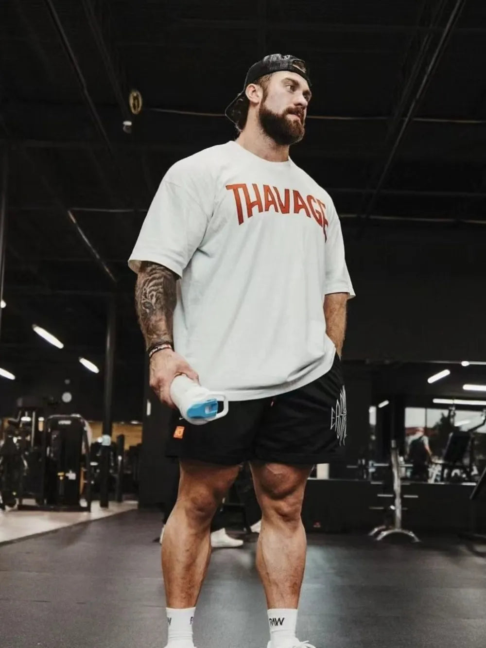 Men's Plus Size Round Neck Half Sleeve T-Shirt - Premium Men's T Shirt from Trendsi - Just $25.34! Shop now at Handbags Specialist Headquarter