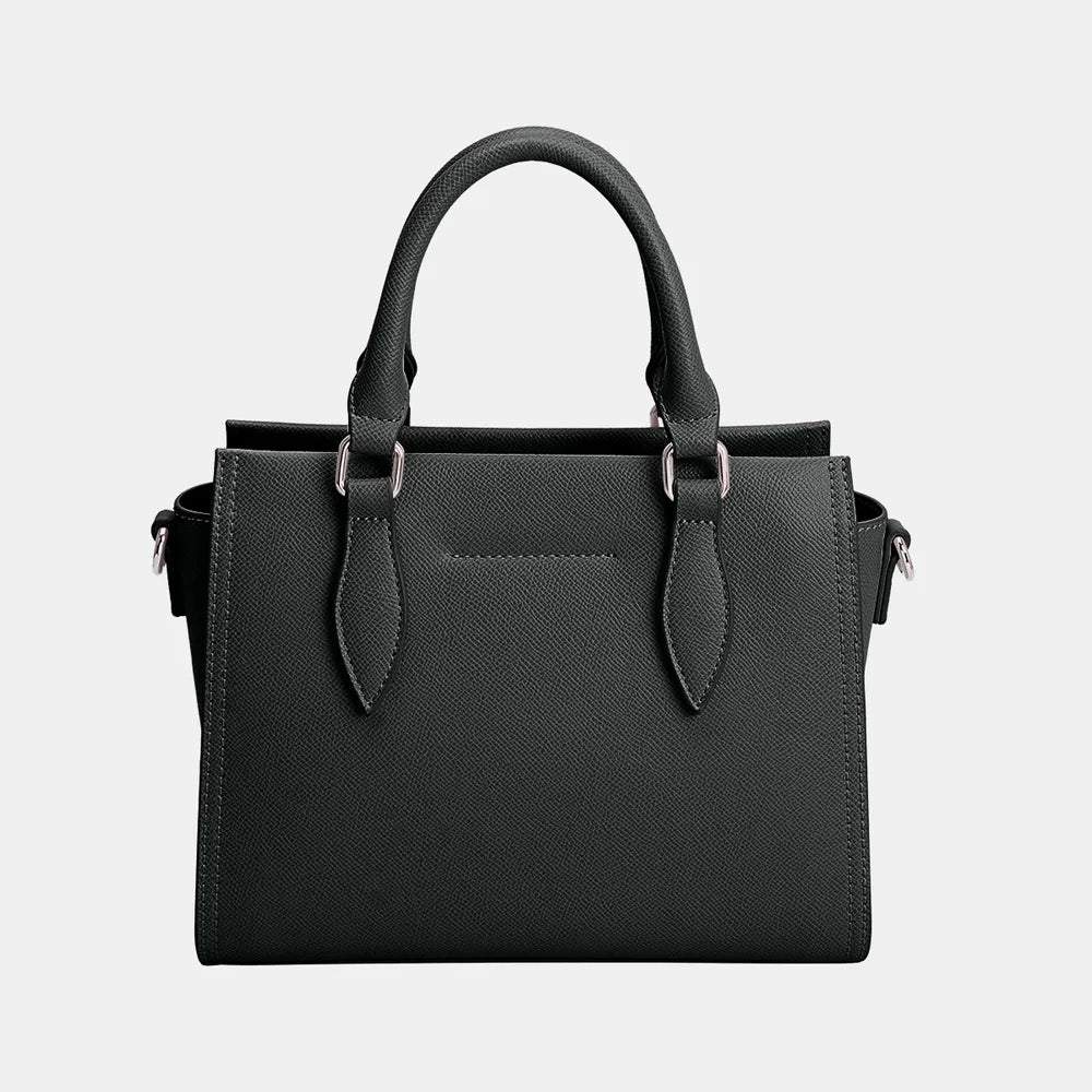 David Jones PU Leather Handbag - Premium Tote Bag from Trendsi - Just $44.99! Shop now at Handbags Specialist Headquarter