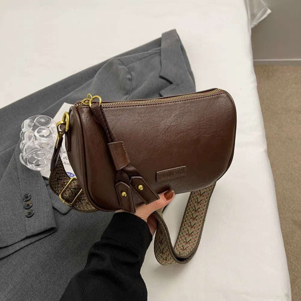 PU Leather Shoulder Bag - Premium Crossbody Bag from Trendsi - Just $27.99! Shop now at Handbags Specialist Headquarter