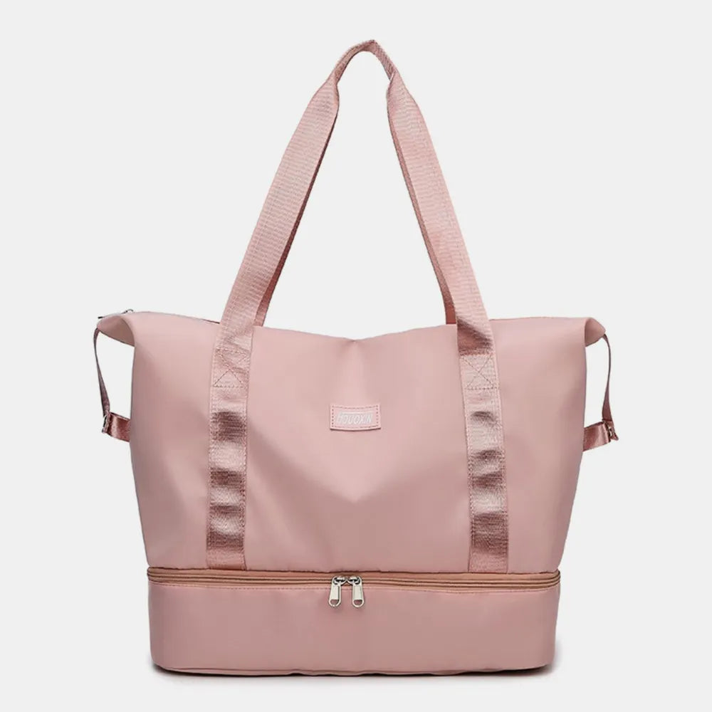 Multi Pocket Nylon Travel Bag - Premium travel-bag from Trendsi - Just $39.99! Shop now at Handbags Specialist Headquarter