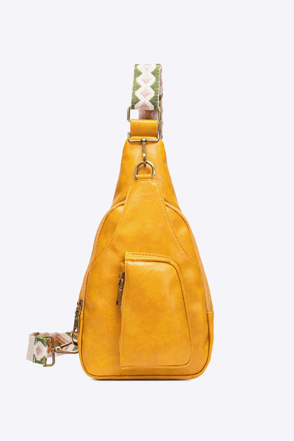 All The Feels PU Leather Sling Bag - Premium Crossbody Bag from Trendsi - Just $38.99! Shop now at Handbags Specialist Headquarter