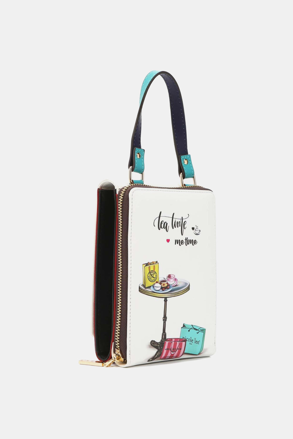Nicole Lee USA Small Crossbody Wallet - Premium Wallet from Trendsi - Just $47.99! Shop now at Handbags Specialist Headquarter