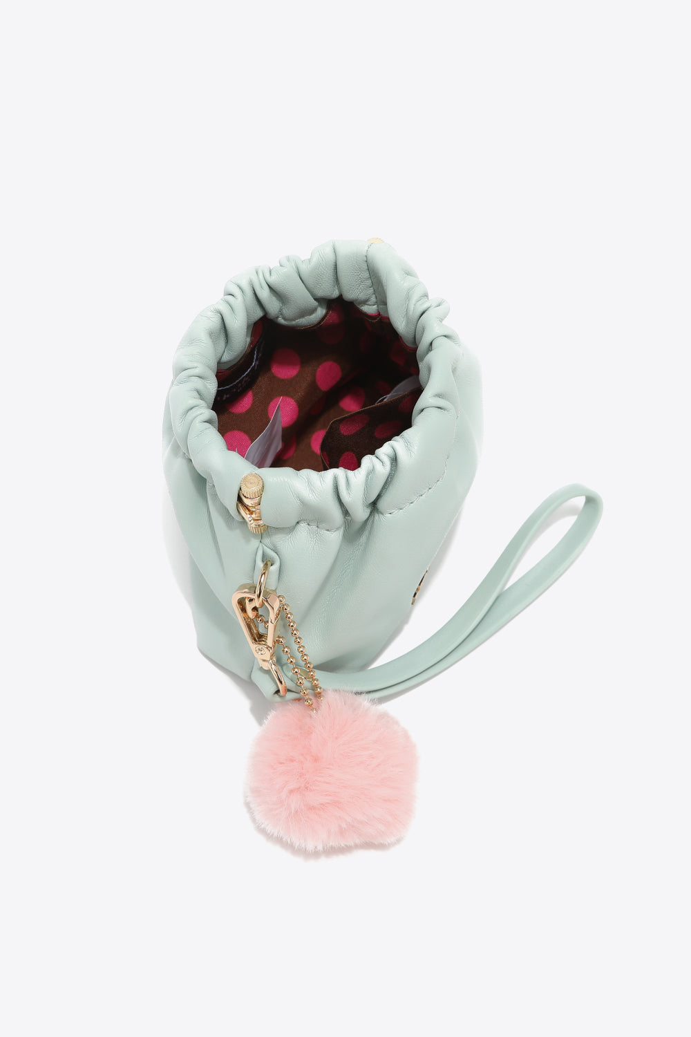 Nicole Lee USA Faux Leather Pouch - Premium Handbags from Trendsi - Just $22.99! Shop now at Handbags Specialist Headquarter