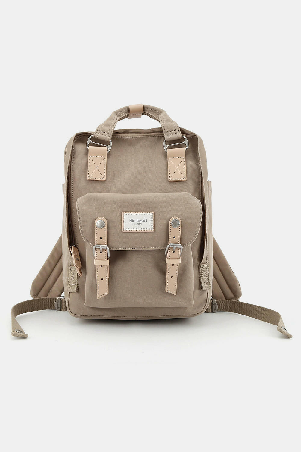 Himawari Contrast Waterproof Nylon Backpack Bag - Premium Backpack Bags from Trendsi - Just $42.22! Shop now at Handbags Specialist Headquarter