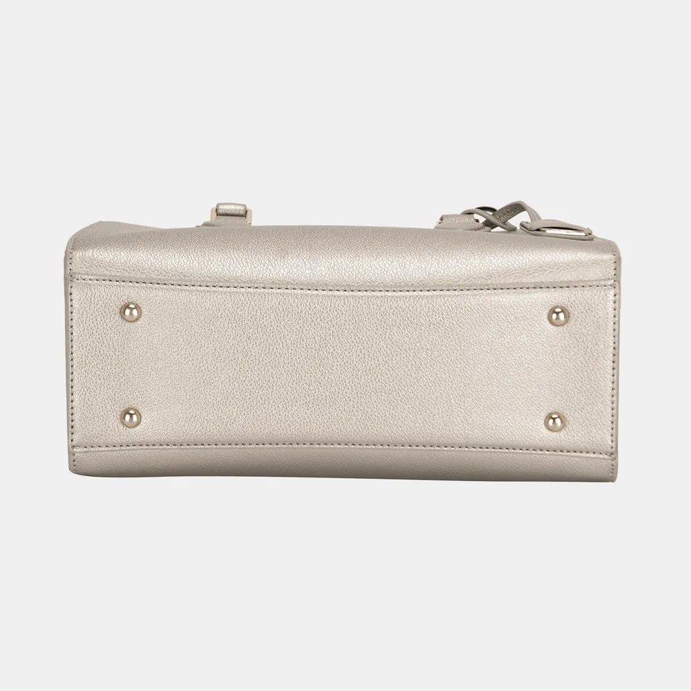 Stylish & Durable David Jones PU Leather Handbag - Premium Handbags from Trendsi - Just $48.99! Shop now at Handbags Specialist Headquarter