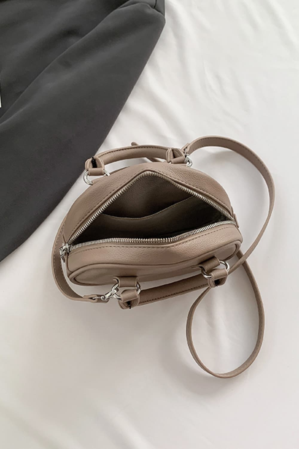 PU Leather Handbag - Premium Handbags from Trendsi - Just $21.99! Shop now at Handbags Specialist Headquarter