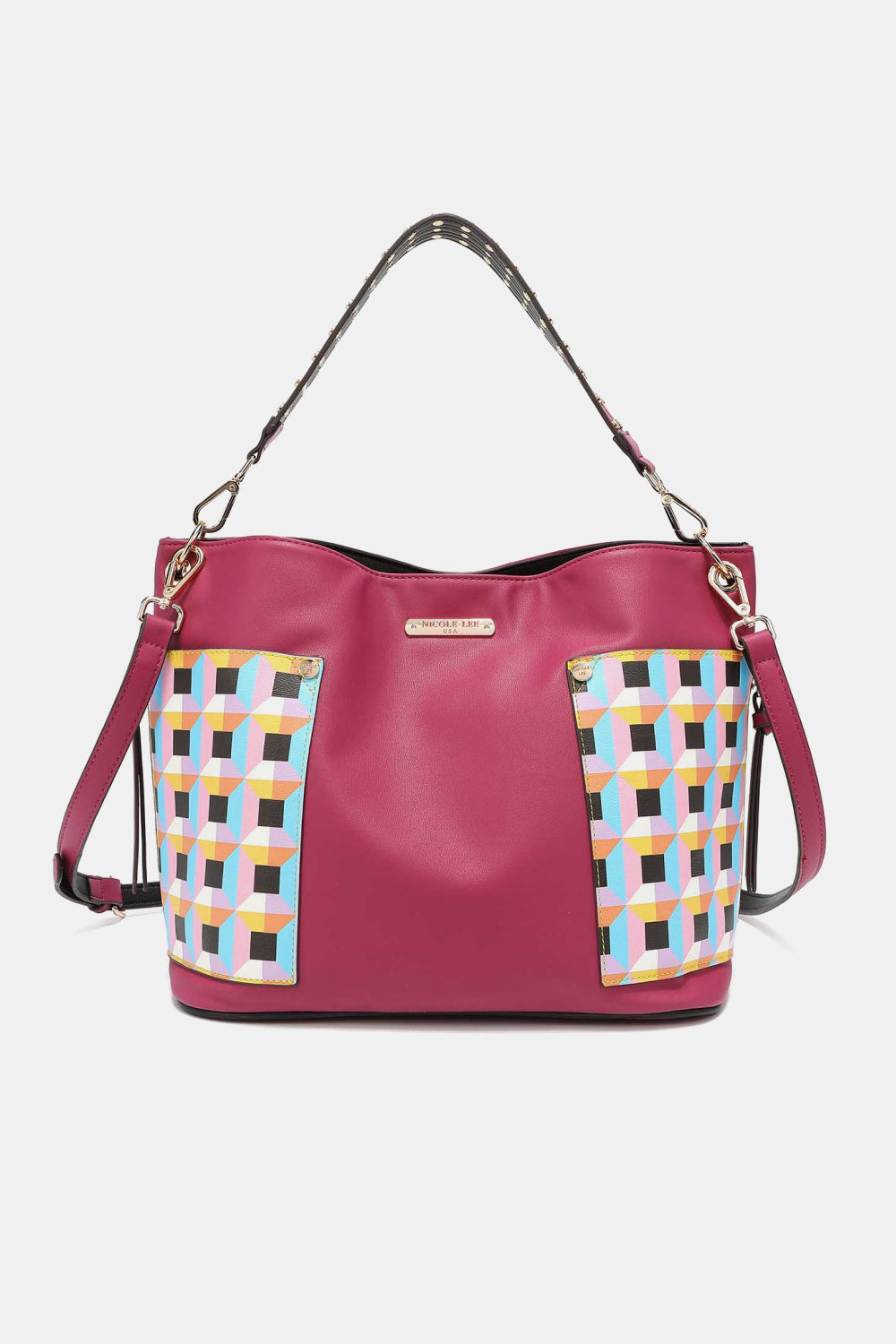 Nicole Lee USA Quihn 3-Piece Handbag Set - Premium Handbags from Trendsi - Just $66.99! Shop now at Handbags Specialist Headquarter