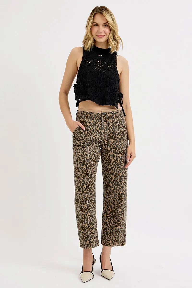 RISEN Full Size Mid Rise Crop Relaxed Jeans Plus Size - Premium Women / Jeans & Denim from Trendsi - Just $65.99! Shop now at Handbags Specialist Headquarter
